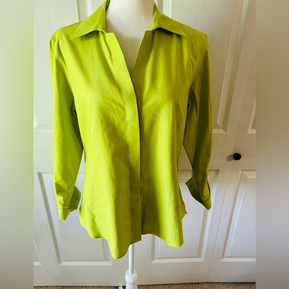 Investments Tops - Blouse Gold label investments woman’s 16 petite shirt top